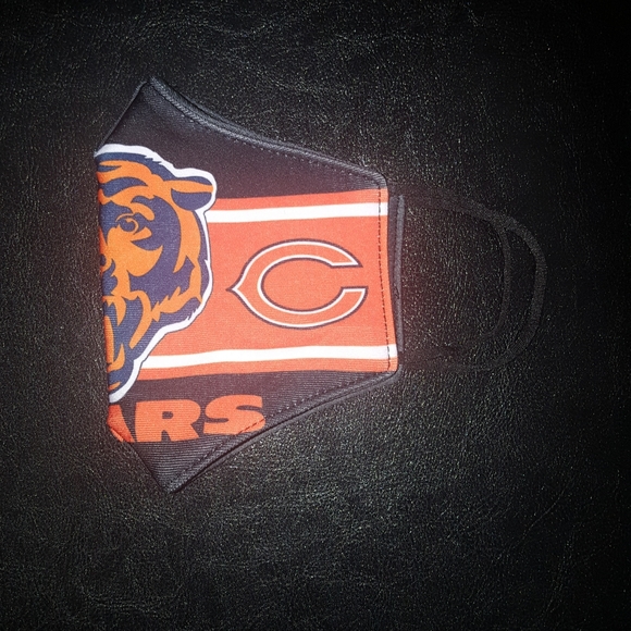 ❤2/$15 NEW Chicago Bears Face Mask❤ - Picture 5 of 8